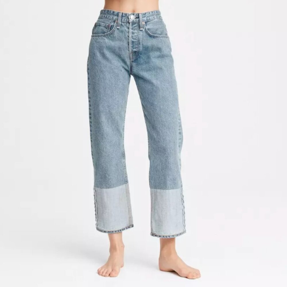 Rag + Bone Maya High Rise Ankle Straight Jean 27